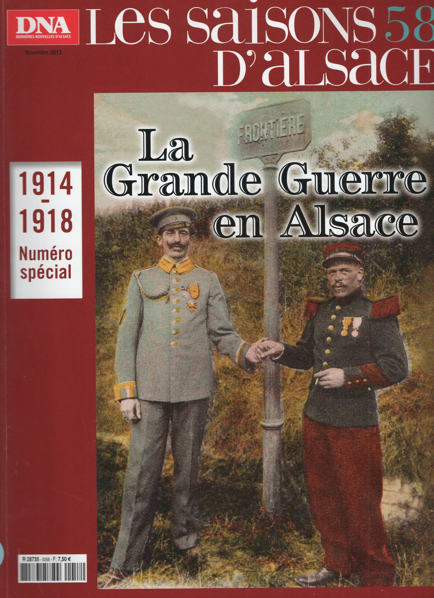Les Saisons d'Alsace - 1914-1918, la Grande Guerre en Alsace