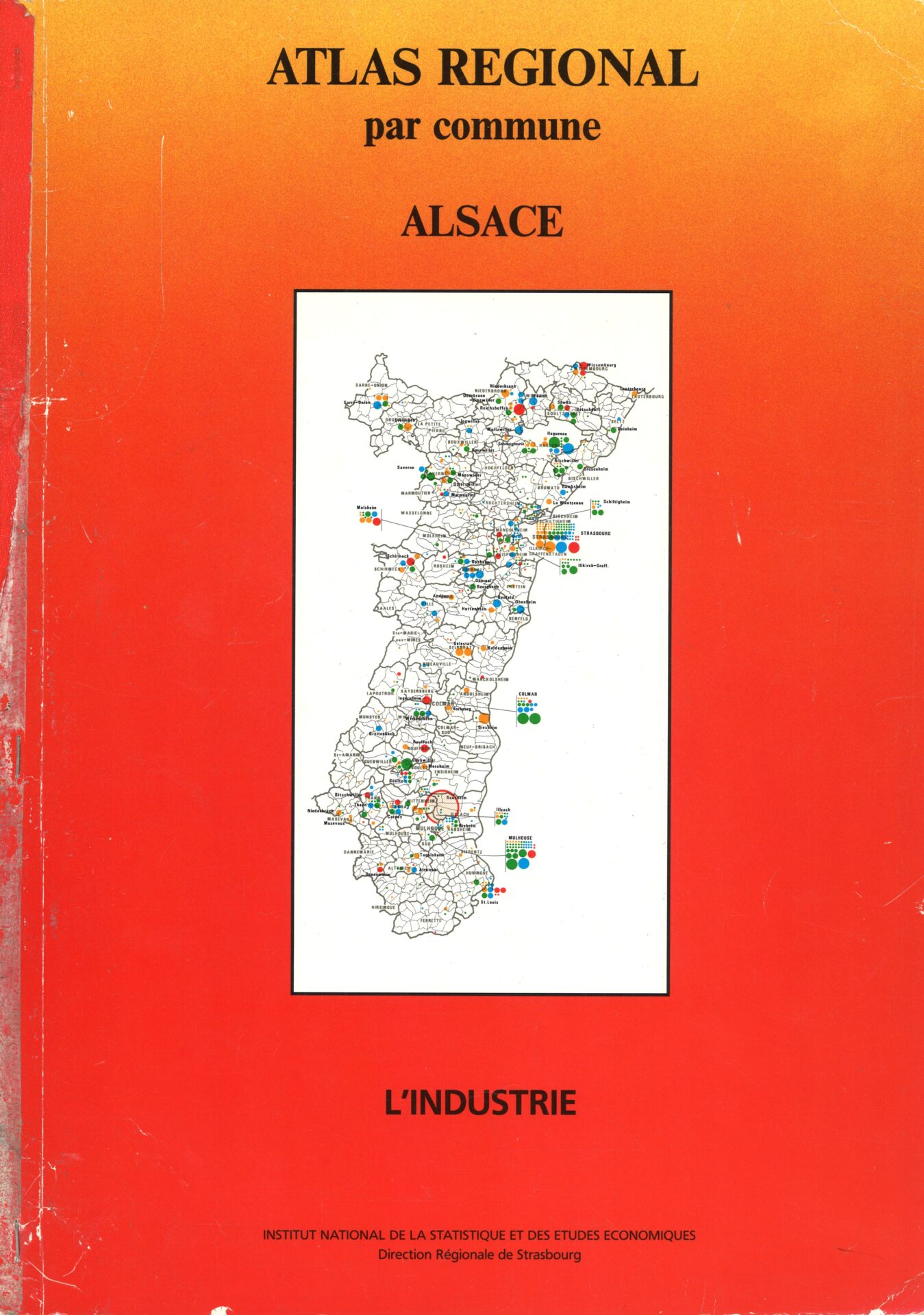 Atlas régional par commune - Alsace - L'industrie