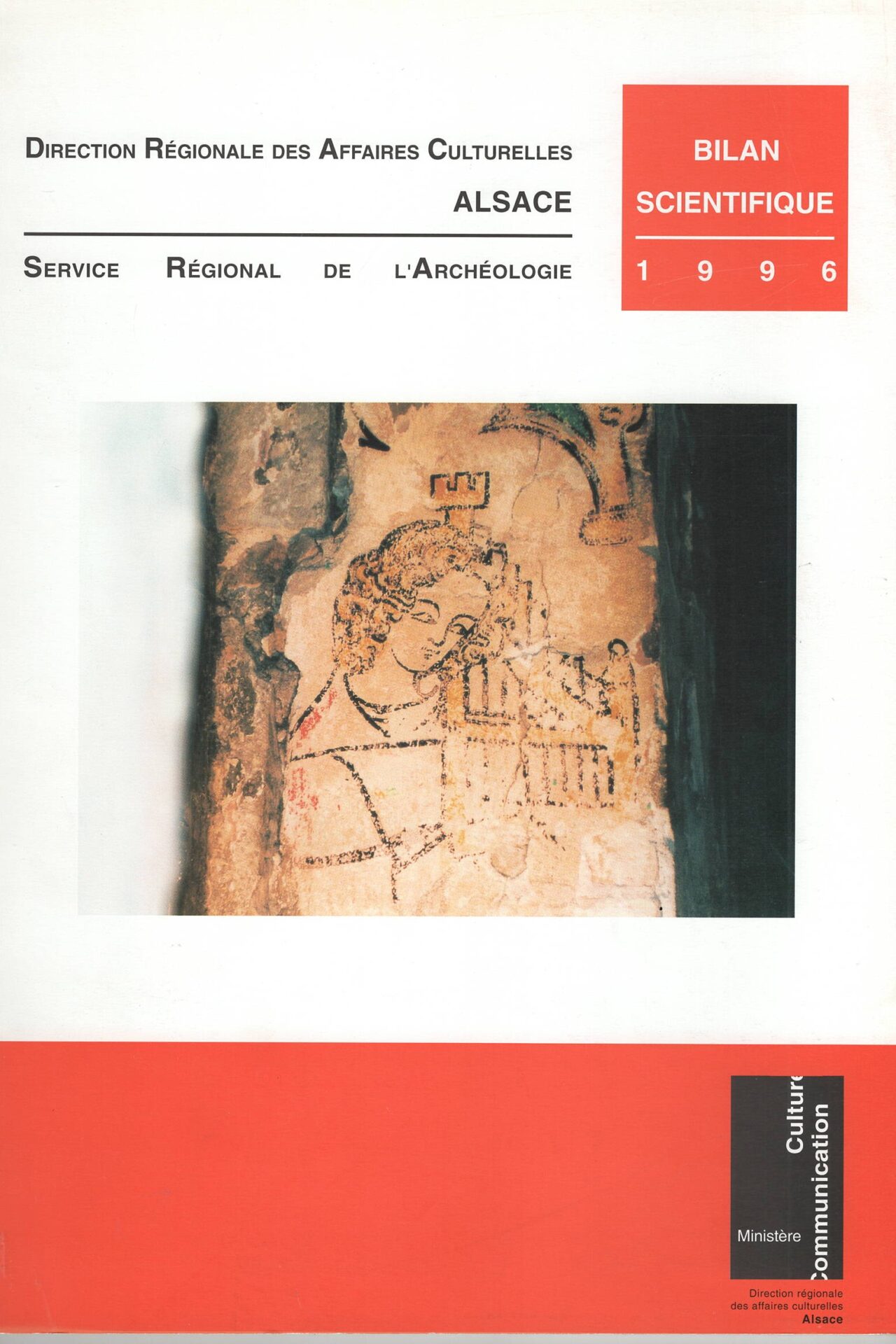 Direction Régionale des Affaires Culturelles Alsace - Service Régional de l'Archéologie - Bilan Scientifique 1996