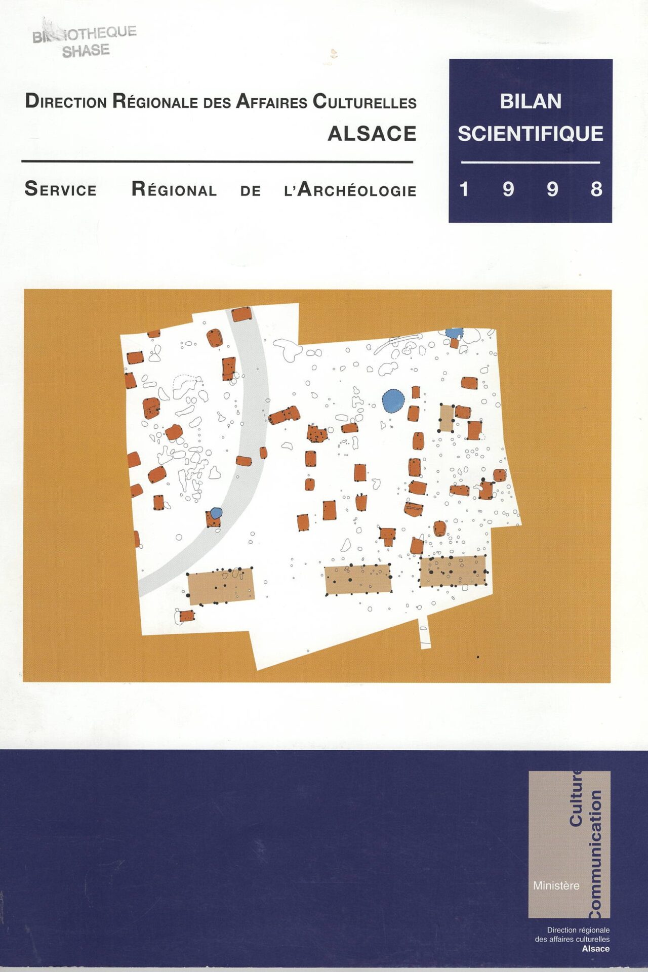 Direction Régionale des Affaires Culturelles Alsace - Service Régional de l'Archéologie - Bilan Scientifique 1998